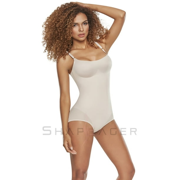 ShapEager Fajas Colombianas Reductoras Invisible Look Bodysuit 